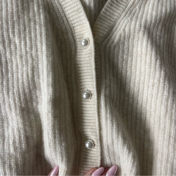 Cami NYC Lace Pearl Cardigan - Picture 4 of 8